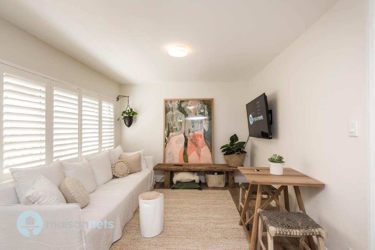 1 Bdrm Manly Beachside Apt With Parking Sydney Esterno foto