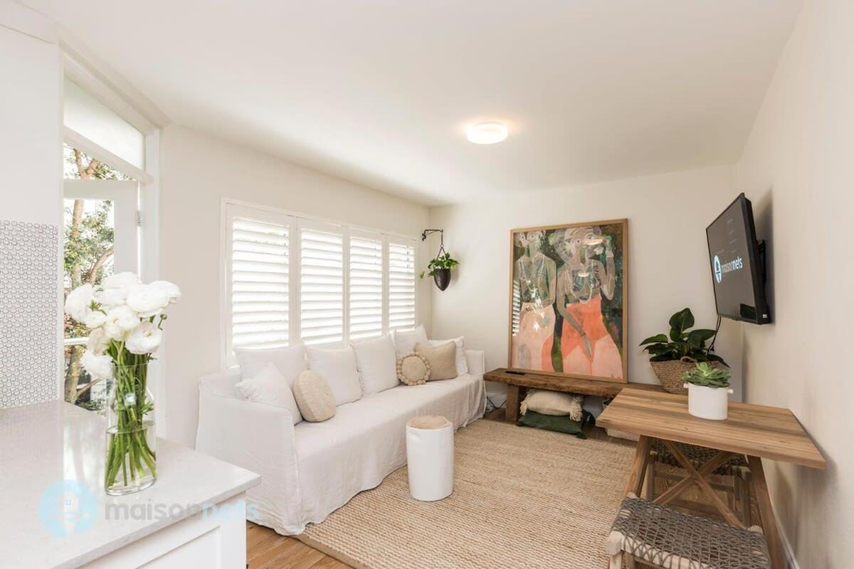 1 Bdrm Manly Beachside Apt With Parking Sydney Esterno foto