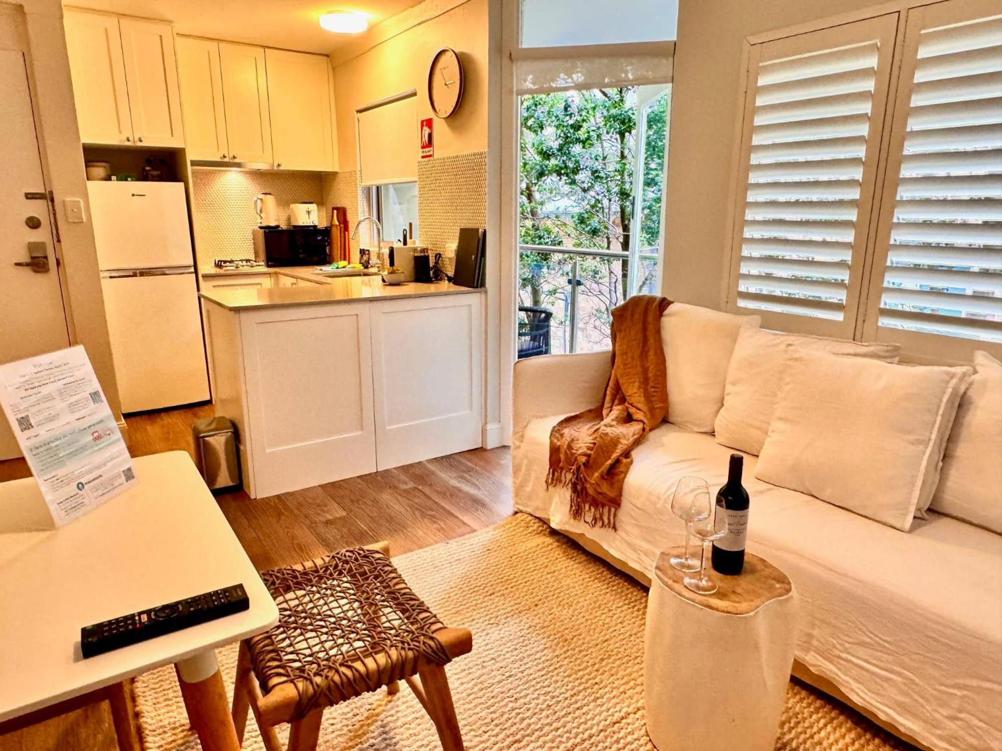 1 Bdrm Manly Beachside Apt With Parking Sydney Esterno foto